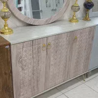 کنسول وآینه|بوفه، ویترین، کنسول|قم, چهل درخت|دیوار