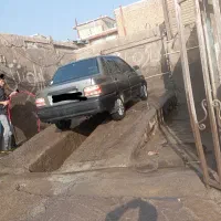 پراید فروشی مدل 87دوررنگ سقف بدون رنگ