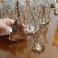 لاله چین وآویز عصفور اصل گلدان و کاسه آماریس|لوستر و چراغ آویز|تهران, نیکنام|دیوار