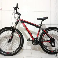 دوچرخه سایز۲۶یا ۲۷/۵دنده ای آلومینیوم مشابه نو