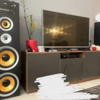 تلویزیون LED ۴۳ ال جی اصلی و اسپیکر