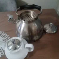 کتری وقوری سیلور|قوری، کتری، قهوهساز دستی|تهران, آهنگران (سراسیاب دولاب)|دیوار