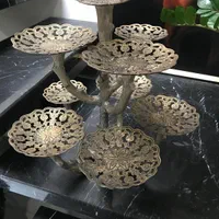 میوه خوری پایه دار برنز و اردور خوری پایه دار برنز|ظروف سرو و پذیرایی|تهران, نیاوران|دیوار