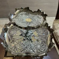 کریستال  پلاتین کار شده اکبند به همراه کارتن
