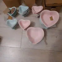 کاسه قلبی  پیاله  ترشی  ماست   کیک خوری