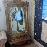 آینه کنسول و شمعدان