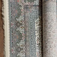 فرش نو ماشینی در جه یک 1500 شانه رنگ کرم کمیاب