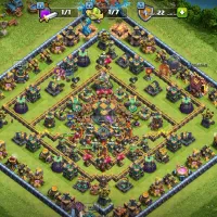 اکانت کلش لول 204