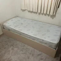 تخت یکنفره عرض ۹۰ با تشک