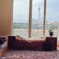 کاناپه ۵ نفره تمام چوب با میز ، سفارشی سنگین