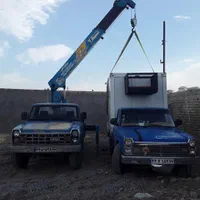جرثقیل نیسان و خاوراسکلت سبدبالابر۱۶متر|خدمات حمل و نقل|مشهد, ایثارگران|دیوار