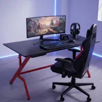 میز اداری فلزی مدرن/میز تحریر، گیم /میز صندلی