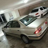 سمند مدل ۱۳۸۳ بژ متالکیک تک برگ سند و خانگی