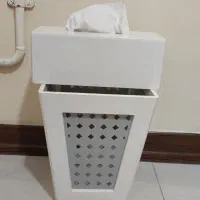 جا دستمال و سطل