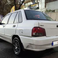 پراید ۱۳۲ سفید مدل ۱۳۹۱ رینگ و لاستیک