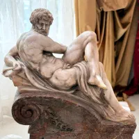 جفت مجسمه سنگی قرن هجدهی