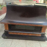 بخاری گازی طرح شومینه