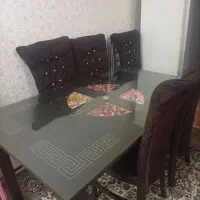 میز غذا خوری شش نفره