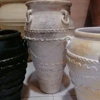 کوزه گلدان خمره سفالی پتینه کاری کد 36|صنایع دستی و سایر لوازم تزئینی|تهران, گلستان (شهرک راه آهن)|دیوار