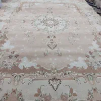 فرش زمرد مشهد  سه تخته فرش ۷۰۰شانه تراکم ۱۲۰۰کرم