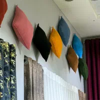 کوسن رنگی|پرده، رانر، رومیزی|یزد, |دیوار