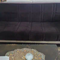 مبل راحتی و جلو مبلی