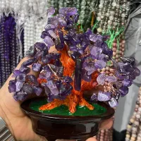 درختچه سنگی با سنگ طبیعی