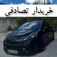 پژو 207i اتوماتیک MC/ معاوضه ماشین تصادفی