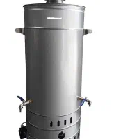 سماور هیئتی گازی تنوره دار 120 پارسا تجهیز