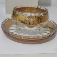 سرویس بوهمیا کریستال اصل نو تو کارتن وکیوم|ظروف سرو و پذیرایی|کرج, شاهین‌ویلا|دیوار