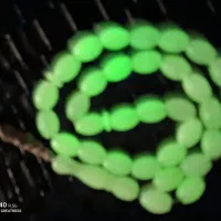 تسبیح سنگی قدیمی جاذب نور|کلکسیون اشیاء عتیقه|تبریز, |دیوار