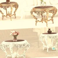 کنارسالنی وجلومبلی گرد|مبلمان خانگی و میز عسلی|تهران, شهید رجایی|دیوار