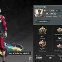 اکانت پابجی تاق می زنم با اکانت فری فایر