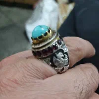 انگشتر فیروزه ۳۲گرم اصل نیشابور|جواهرات|مشهد, ابوذر|دیوار