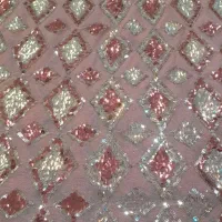 دو متر پارچه پولک دوزی مجلسی|لباس|بروجرد, |دیوار