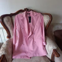 مانتو خارجی کتی و بارانی کاملا نو