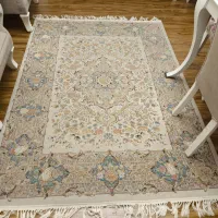 فرش ۴ متری ابریشم بلژیکی