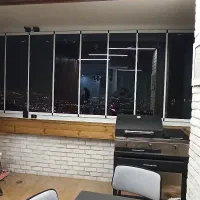 شیشه تاشو بالکن ریلی سکوریت/تسویه بعد تحویل|خدمات پیشه و مهارت|تهران, تهرانپارس غربی|دیوار