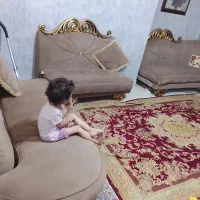 مبل ۹ نفره با جلو مبلی|مبلمان خانگی و میز عسلی|ورامین, خیر آباد|دیوار