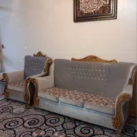 فروش مبل هفت نفره|مبلمان خانگی و میز عسلی|فولادشهر, B5|دیوار