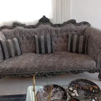 میز ناهار خوری و مبل سه نفره با میز عسلی|میز و صندلی غذاخوری|قم, پردیسان|دیوار