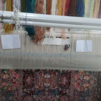 فرش قالیچه سالاری نیمه کاره کامپیوتری