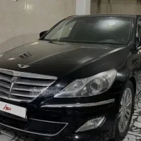 رنت خودرو جنسیس ۲۰۱۴ فول مشکی رنگ