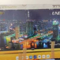 تلویزیون ال ای دی ۴۳اینج یونیوا دوگیرنده|تلویزیون و پروژکتور|اهواز, شهرک رزمندگان|دیوار