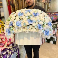 (بازار گل) باکس گل حجیم ، مینیمال برای خواستگاری
