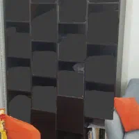 کتابخانه mdf اصل نه نئوپان بسیار محکم  ۱۸۰×۱۲۷×۳۵