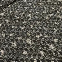 پارچه چادری رنگ دودی نقره ای