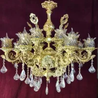 لوستر جنس جدید شارژ شد|لوستر و چراغ آویز|شیراز, شهرک گلستان|دیوار