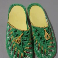 دمپایی نو قلاب بافی سایز ۳۳