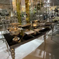 میز مدل رایان فلزی/تالاری/رستوران